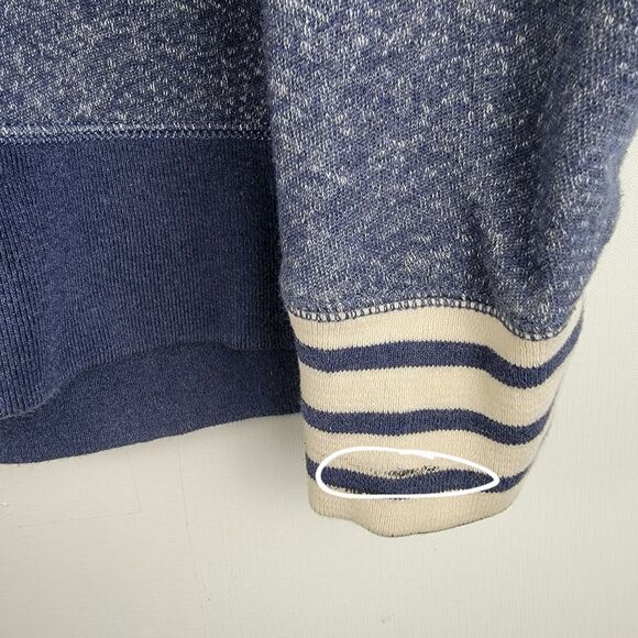 Bonobos ‘Vintage Fleece’ Mens M Pullover Sweatshirt Heathered Navy Blue - Picture 3 of 8